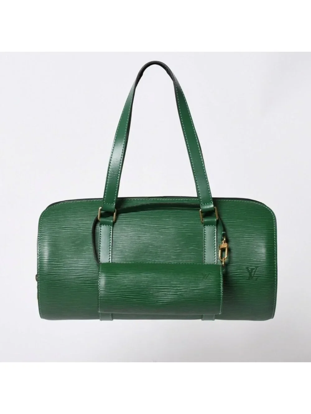Louis Vuitton Epi Soufflot Shoulder Bag Borneo Green